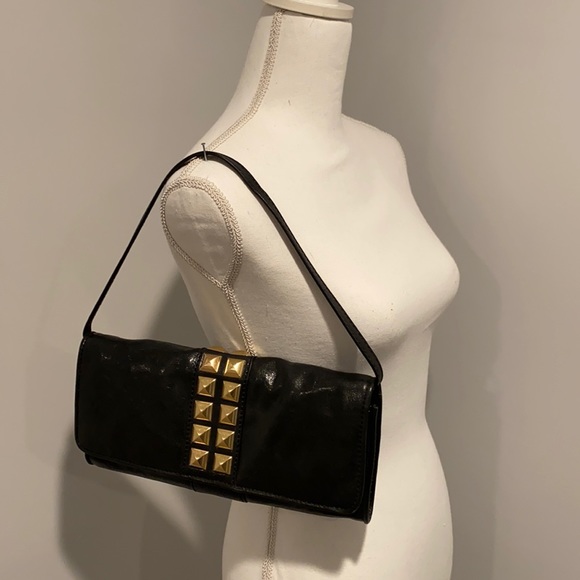 Michael Kors Handbags - Michael Kors Studs Leather Studded Shoulder Bag